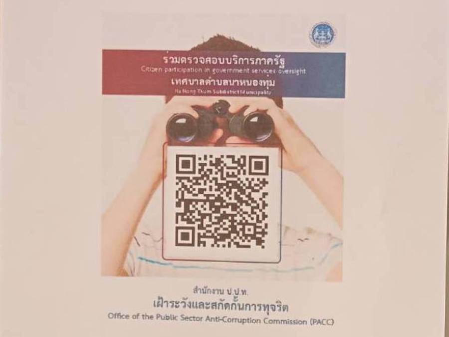ประชาสัมพันธ์ สำนักงานเทศบาลตำบลนาหนองทุ่ม ขอเชิญร่วมตรวจสอบบริการภาครัฐ